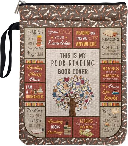 Funny Black Cat Book Cover Gifts for Cat Mom Book Lovers Librarian Teachers, Book Sleeve Gifts for Book Club Bookworm Women Birthday Graduation Reading Day - There is No Such Thing As Too Many Books in Kuwait