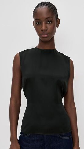 Helmut Lang Women's Scarf Drape Silk Top in Saudi Arabia