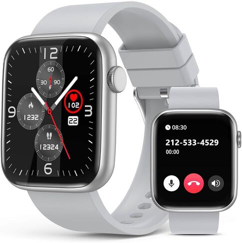 EarlySincere Smart Watches for Women (Answer/Make Calls), 1.9" HD Full Touch Screen, Fitness Tracker with Heart Rate Blood Oxygen Sleep Monitor, IP67 Waterproof Smartwatch for Android iOS in Kuwait