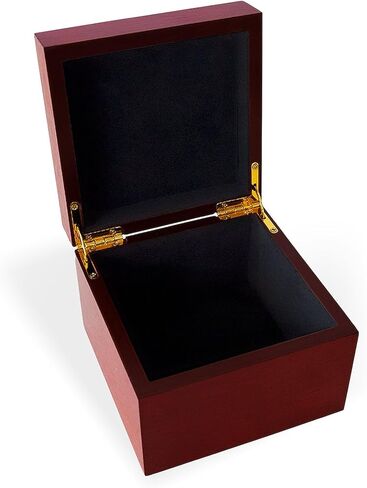 CafePress Fabulous 18Th Birthday for Girls Memory Keepsake Jewelry Box, 5"x5"x3.75" in Saudi Arabia