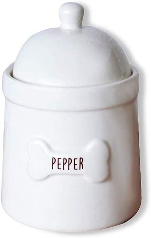 Personalized Dog Treat Jar, Dog Gift, Puppy Gift, Dog Lover Gift, Treat Jar with Name in Kuwait