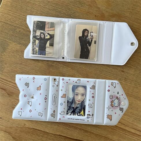 3 بوصة 40 فتحات حامل بطاقة الصور Kpop الموثق لبطاقات العمل بطاقات بريدية صورة تخزين الألبوم جمع بطاقة الموثق in Saudi Arabia