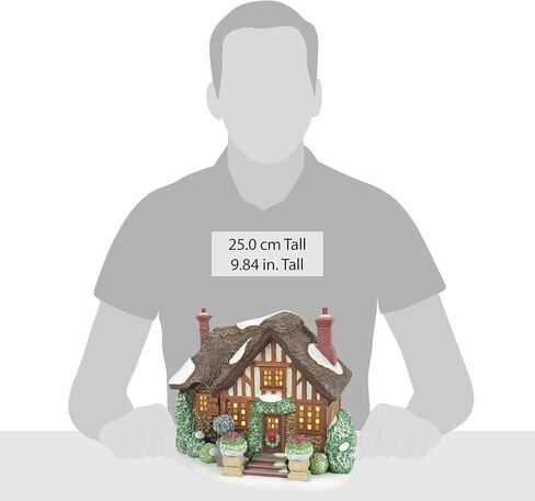 Department 56 Dickens Village Lord Lilliput's Cottage Lit Building, 6 Inch, Multicolor in Saudi Arabia