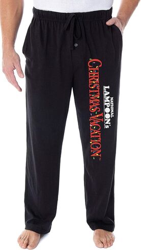 National Lampoon's Christmas Vacation Men's Movie Logo Loungewear Pajama Pants in Saudi Arabia