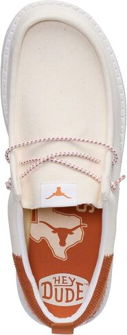 HEYDUDE Wally Funk Texas Longhorns Wheat/Burnt Orange Size 15, Mens Shoes, Slip-on Loafers, Comfortable & Light-Weight in Saudi Arabia
