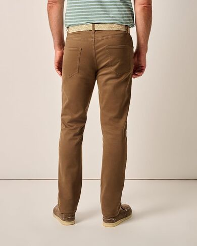 johnnie-O Terry 5-Pocket Pant Khaki / 34/34 in Saudi Arabia