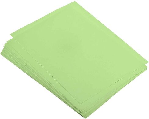 MECCANIXITY 50 Sheets Colored Copy Paper 8 1/2 Inch Printer Paper 22lb/80gsm Emerald Green for Office Printing, Document Copying, Invitations, Forms, Art Projects in Saudi Arabia