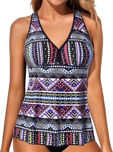 Women's Racerback Swim Tops - Flowy Bathing Suit Top Modest Swimsuit No Bottom in Saudi Arabia