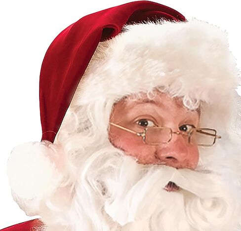 Fun World Costumes Men's Plus-Size Plus Size Adult Complete Velour Santa Suit in Saudi Arabia