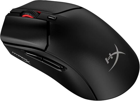 Hyperx Pulsefire Haste 2 Pro 4K Wireless Gaming Mouse للكمبيوتر الشخصي ، وربط 4K ، وبطارية قابلة للشحن 90 ساعة ، و 61 جم خفيفة الوزن ، و 26 كيلو كيل in Kuwait