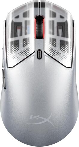 Hyperx Pulsefire Haste 2 Pro 4K Wireless Gaming Mouse للكمبيوتر الشخصي ، وربط 4K ، وبطارية قابلة للشحن 90 ساعة ، و 61 جم خفيفة الوزن ، و 26 كيلو كيل in Kuwait