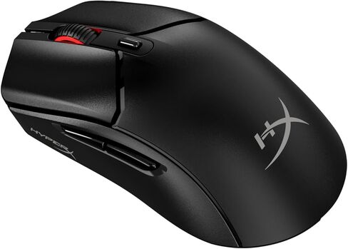 Hyperx Pulsefire Haste 2 Pro 4K Wireless Gaming Mouse للكمبيوتر الشخصي ، وربط 4K ، وبطارية قابلة للشحن 90 ساعة ، و 61 جم خفيفة الوزن ، و 26 كيلو كيل in Kuwait