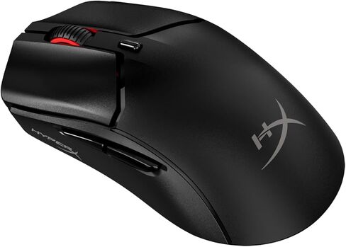 Hyperx Pulsefire Haste 2 Pro 4K Wireless Gaming Mouse للكمبيوتر الشخصي ، وربط 4K ، وبطارية قابلة للشحن 90 ساعة ، و 61 جم خفيفة الوزن ، و 26 كيلو كيل in Kuwait