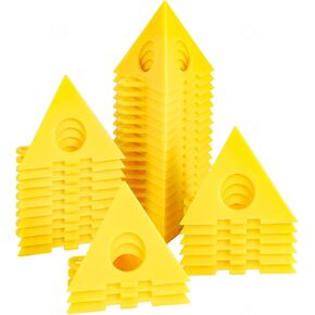 36pcs Painters PyramidStands - Paint Triangle Stands，Paint Stands for Painting，Mini Cone Paint Stands for Cabinet and Door Risers Support in Kuwait