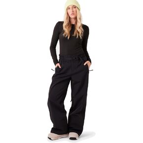 بنطال Roxy Bleeker Snowboard للسيدات - مقاوم للماء 10 كيلو، خالٍ من Pfas، تهوية، حذاء طويل الرقبة، نظام رفع الحاشية in Saudi Arabia