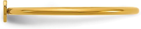 Jewels By Lux 1/20 14K Gold Filled Heart 1.0mm Stacking Ring in Saudi Arabia