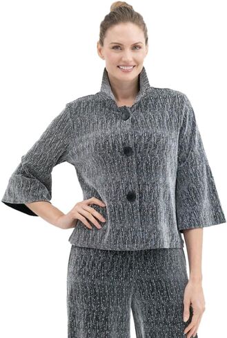 جاكيت Damee Easy Elegance مزين بالترتر/حجر الراين- 4952 in Kuwait