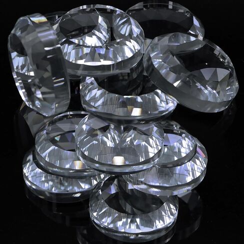 6-Pack Crystal Glass Pattern Weights for Sewing - Fabric Weights for Precision Dressmaking, Pattern Cutting & Crafting, Shatter-Resistant Sewing Accessories in Saudi Arabia