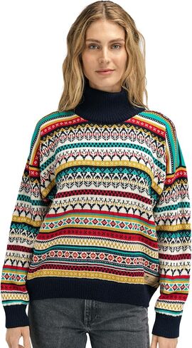 Dale of Norway Utsira Feminine Sweater - Woolen Sweaters for Women - Loose Fit in Saudi Arabia