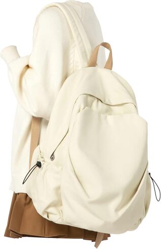 weradar Basic School Backpack For Women Men,Lightweight Casual Daypack College Backpack,Aesthetic Middle School Bag,Bookbag For Teen Girls Boys,Small Canvas Travel Backpack(Green) in Saudi Arabia