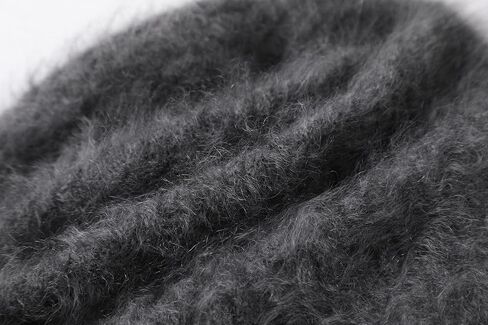 EURKEA 100% Pure Brushed Cashmere Winter Beanie Skullies Cap for Women, Soft Warm Lightweight Beanie in Saudi Arabia