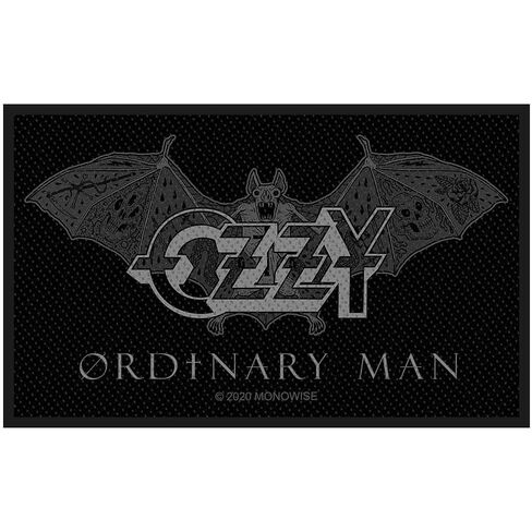 Men's Ozzy Osbourne Ordinary Man Woven Patch Black in Saudi Arabia