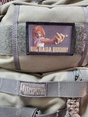 بلايز أحمر الشعر - تصحيح معنويات فيلم Big Bada Boom Fifth Element. رقعة خطافية 2 × 3 - صُنعت في الولايات المتحدة الأمريكية in Saudi Arabia