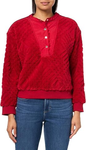 Tommy Hilfiger Womens Women's 1/4 Zip Up Sherpa Jacket in Saudi Arabia