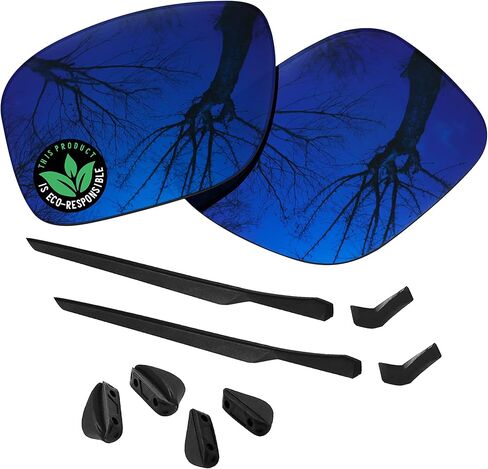 عدسات بديلة من البولي كربونات Raydi وأطقم مطاطية لنظارات Oakley Mainlink XL OO9264 الشمسية in Saudi Arabia
