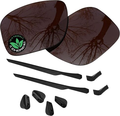 عدسات بديلة من البولي كربونات Raydi وأطقم مطاطية لنظارات Oakley Mainlink XL OO9264 الشمسية in Saudi Arabia