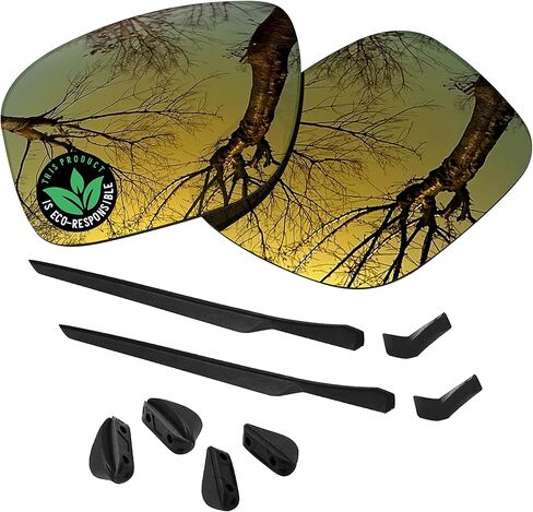 عدسات بديلة من البولي كربونات Raydi وأطقم مطاطية لنظارات Oakley Mainlink XL OO9264 الشمسية in Saudi Arabia