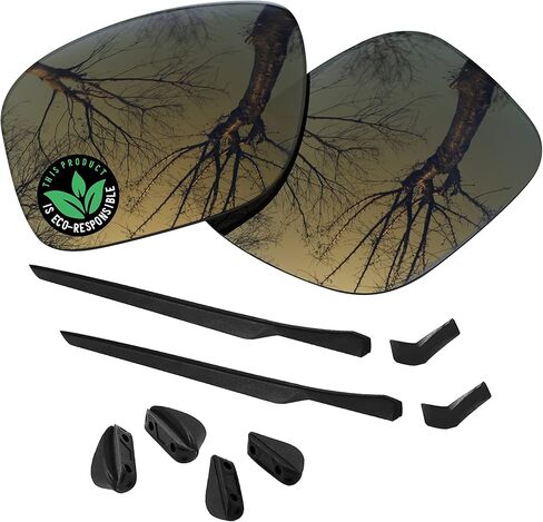 عدسات بديلة من البولي كربونات Raydi وأطقم مطاطية لنظارات Oakley Mainlink XL OO9264 الشمسية in Saudi Arabia