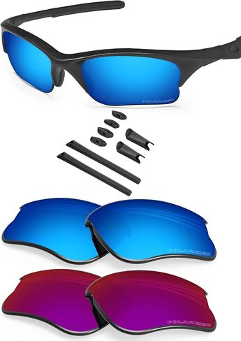 عدسات BLAZERBUCK المستقطبة البديلة لـ Oakley Half Jacket XLJ - زوجان in Saudi Arabia