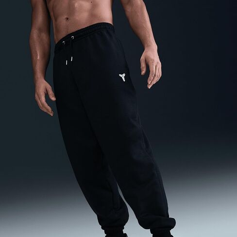 Kobe Therma-FIT Basketball Pants (HJ8113-010, Black/Black/White) in Saudi Arabia