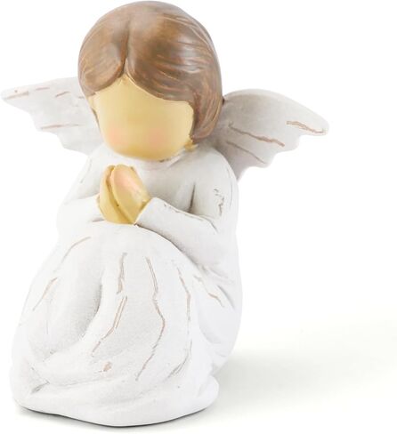 JINGIHE Angel Figurines for Women, Gifts for Mom, Angel Statues and Figurines, Resin Guardian Angel Figurine Gifts, Hand-Painted Sculpture, Angels Ornaments Home Decor in Kuwait