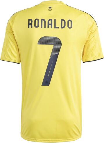 adidas Al NASSR FC Home Men's Ronaldo #7 Soccer Jersey 25/26 in Saudi Arabia