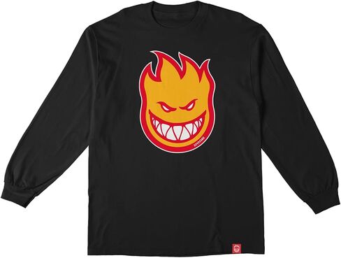 Spitfire Wheels Longsleeve Shirt Bighead Fill Black/Gold Red Size XL in Saudi Arabia