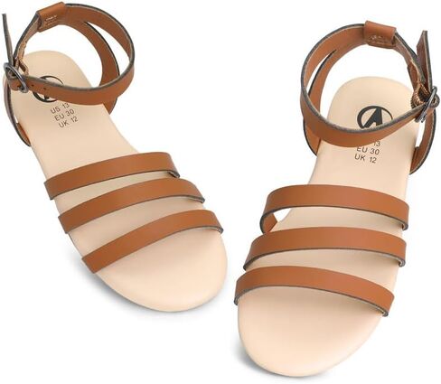 Girls' Sandals Open Toe Strappy Summer Shoes Dress Sandals for Girls in Saudi Arabia