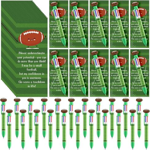 36 Sets Donut Sign Multicolor Ballpoint Pens 6 Colors in One 0.5mm Funny Cute Gifts for School Classroom Teacher Office Coworker Pen with Donuts Appreciation Bookmark Card in Kuwait