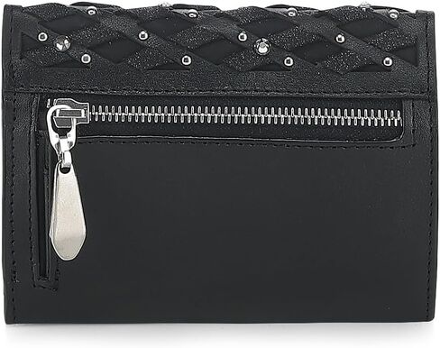 Cuadra Wallet for Women in Bovine Leather Black (Black) in Saudi Arabia