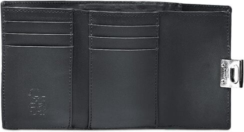 Cuadra Wallet for Women in Bovine Leather Black (Black) in Saudi Arabia