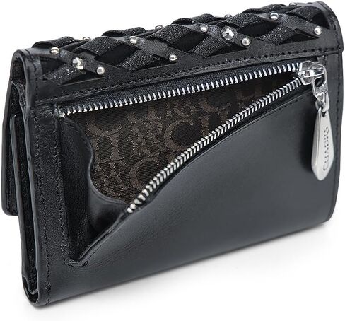 Cuadra Wallet for Women in Bovine Leather Black (Black) in Saudi Arabia