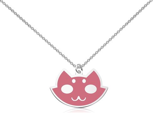 WUSUANED Pink Roxy La Necklace Game Inspired Jewelry Cartoon Game Fan Gift Game Cosplay Gift For Gaming Fans in Saudi Arabia