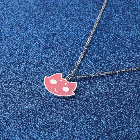 WUSUANED Pink Roxy La Necklace Game Inspired Jewelry Cartoon Game Fan Gift Game Cosplay Gift For Gaming Fans in Saudi Arabia