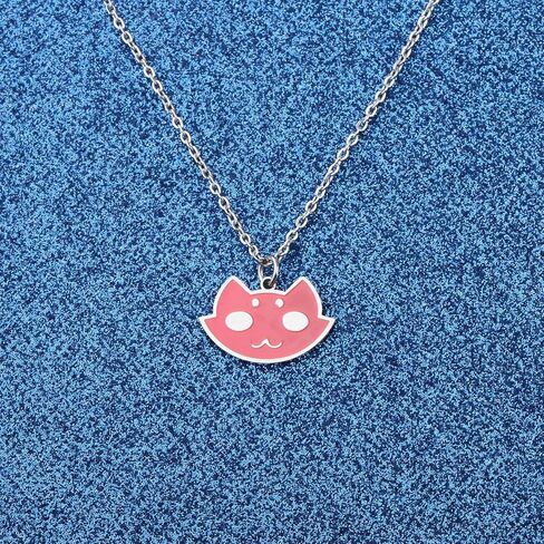 WUSUANED Pink Roxy La Necklace Game Inspired Jewelry Cartoon Game Fan Gift Game Cosplay Gift For Gaming Fans in Saudi Arabia