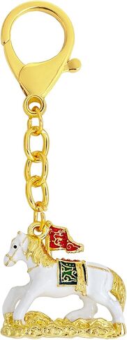2026 Feng Shui Tribute Horse Keychain w5744 in Saudi Arabia