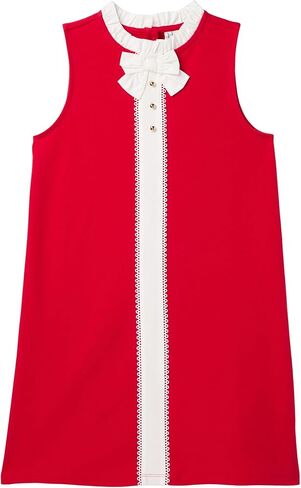 Janie and Jack Girls Lace Trim Ponte Dress in Saudi Arabia