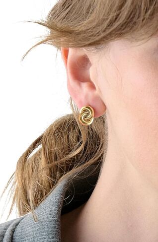 Kate Spade New York Interlock Stud Earrings in Saudi Arabia