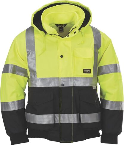 Gravel Gear High-Visibility 3-in-1 Bomber Jacket - 2XL in Saudi Arabia