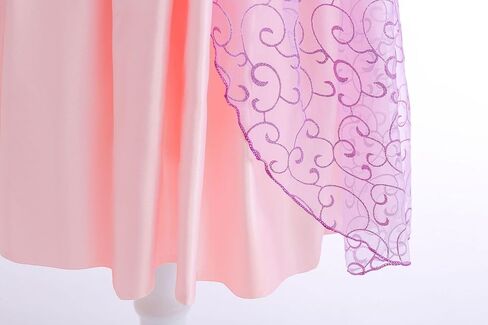 Princess Rapunzel Costume for Girls Halloween Christmas Dress Up Birthday Party Outfits Pink with Accessories for 3T-13 in Saudi Arabia